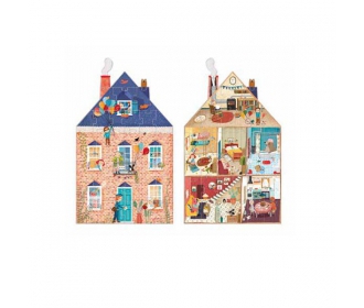 Londji    -    Dwustronne Puzzle Dla Dzieci  -  Witaj w Moim Domu
