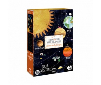 Londji        -        Puzzle Dla Dzieci 200 elementów Odkryj Planety