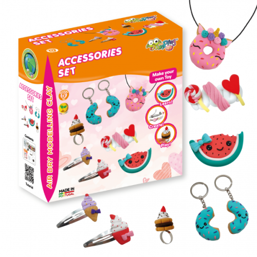 JumpingClay - Jumping Clay | Zestaw Kreatywny Biżuteria i Ozdoby