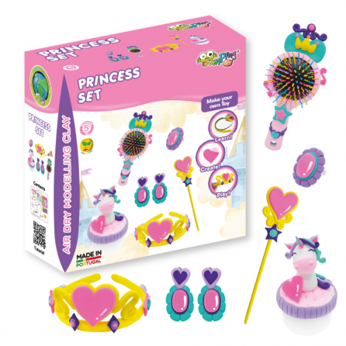 JumpingClay - Jumping Clay | Zestaw Kreatywny Akcesoria Księżniczki