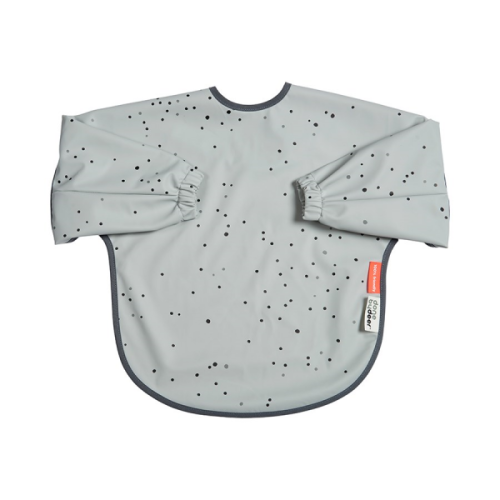 Done by Deer    -   Śliniak z Rękawami Dreamy Dots Grey