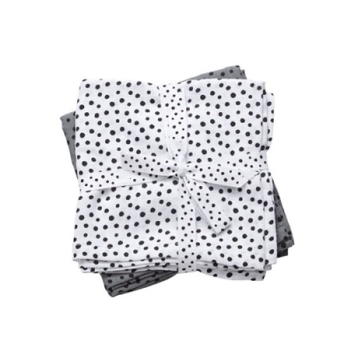 Done by Deer  -  Dots Otulacz 2 szt Grey
