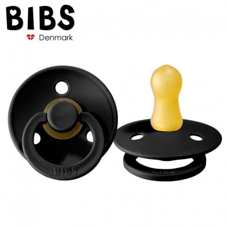 Bibs  -  Black s Smoczek Uspokajający Kauczuk Hevea 0m+