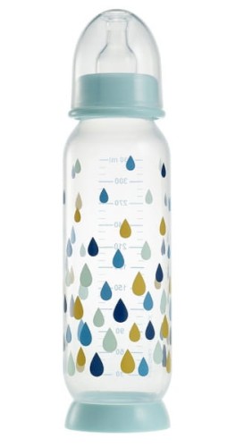 Beaba  -  Butelka Antykolkowa 330 ml Rainbow Blue