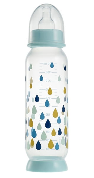 Beaba  -  Butelka Antykolkowa 330 ml Rainbow Blue
