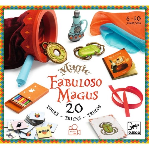 Djeco             -            Zestaw 20 Magicznych Sztuczek Fabuloso Dj09962