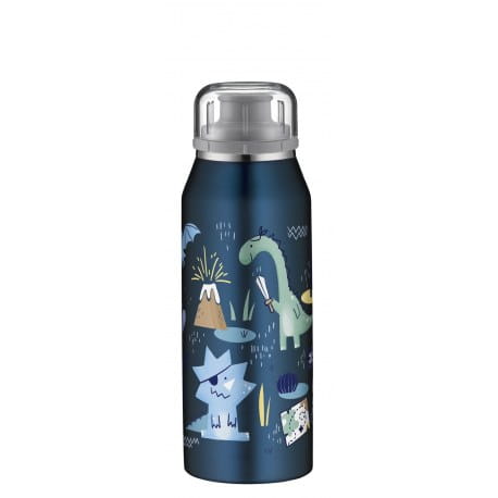 Alfi  -  Bidon Termiczny Dla Dzieci Isobottle Model 2020 0,35l - Zwariowane Dinozaury
