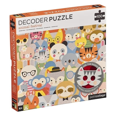 Petit Collage   -   Puzzle Ukryte Obrazki Animal