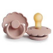 Frigg             -             Smoczek  z Naturalnego Kauczuku Daisy Kauczuk Blush    -             Rozmiar 6 - 18m