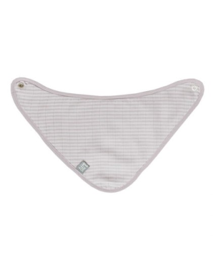 Bamboom  -  Śliniak Bandana  -  Bambus Organiczny (różowe Paski)