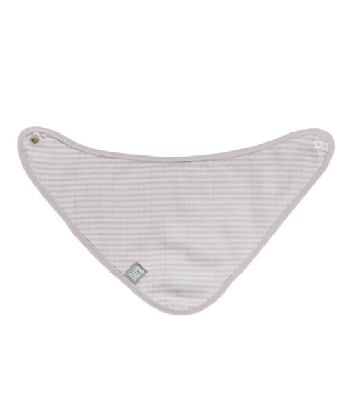 Bamboom  -  Śliniak Bandana  -  Bambus Organiczny (różowe Paski)