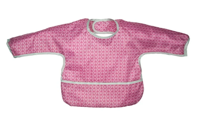 Lassig  -  Śliniak z Długim Rękawem 12 - 24m Starlight Magenta