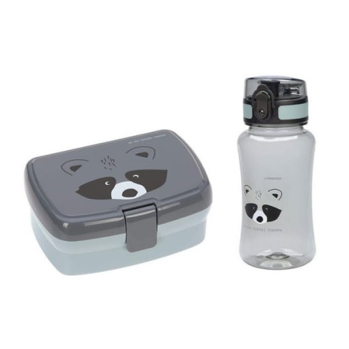 Lassig Zestaw na Lunch Lunchbox + Tritanowa Butelka  -  Bidon 460 ml About Friends Szop