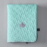 La Millou  -  narzutka przedszkolaka Velvet Collection  -  Blanket 110x140cm  -  Mint