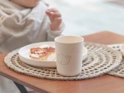 Bamboom - Kubek Dla Dzieci z Bioplastiku Kremowy Bamboom