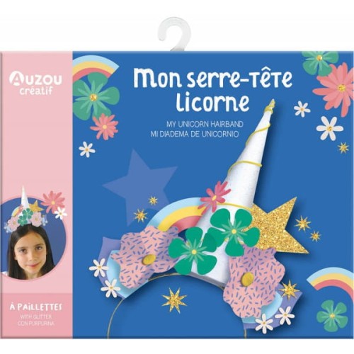 Auzou - Auzou Opaska Róg Jednorożca Diy 506250