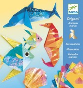 Djeco      -      Origami Morskie Zwierzęta (metaliczne) Dj08755