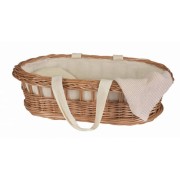 Egmont Toys® - Nosidełko  -  Gondola Dla Lalki z Naturalnej Wikliny | Egmont Toys®
