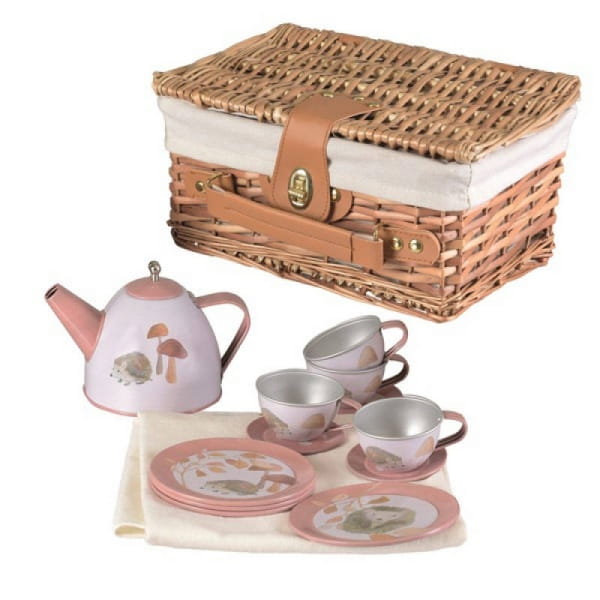 Egmont Toys® - Zestaw Herbaciany w Wiklinowym Koszu, Jeż | Egmont Toys®