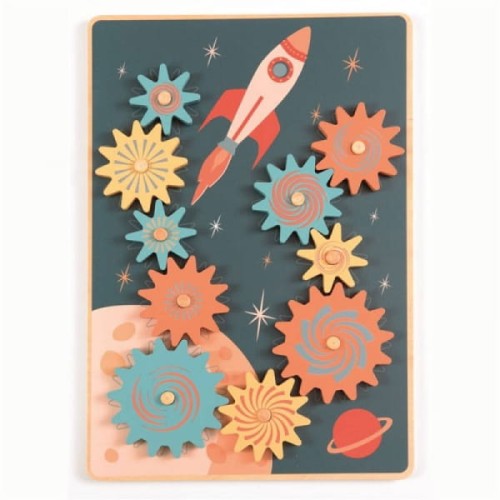 Egmont Toys® - Drewniana Układanka Kosmiczne Centrum | Egmont Toys®