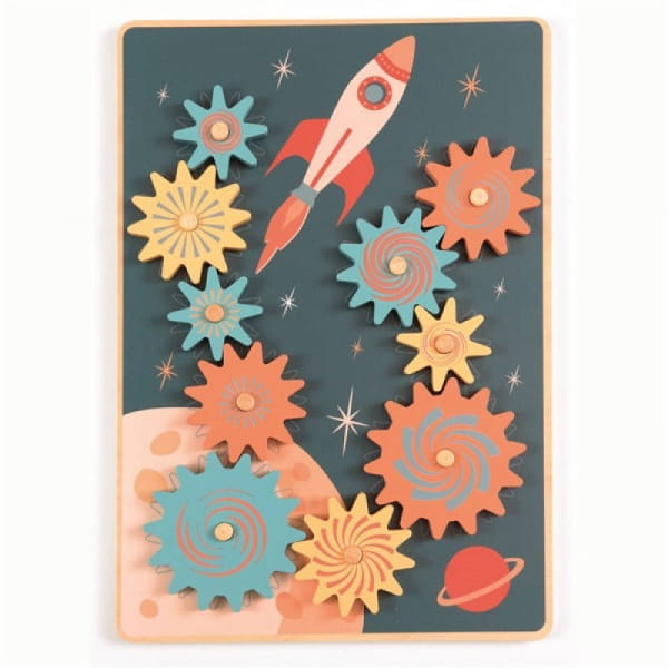 Egmont Toys® - Drewniana Układanka Kosmiczne Centrum | Egmont Toys®