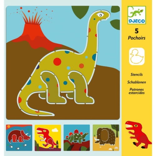 Djeco                 -          Szablony do Odrysowania Dinozaury Dj08863