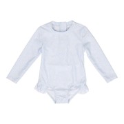 Little Dutch - Little Dutch Swimsuit z Rękawami Daisy Blue 98/104 Daisy Cl80881140