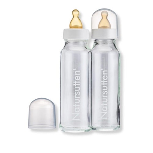 Natursutten - Natursutten Szklana Butelka do Karmienia 240 ml 2 Szt.