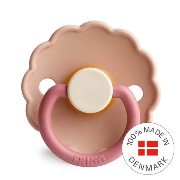 Frigg   -   Smoczek  z Naturalnego Kauczuku Daisy Kauczuk Peony   -   Rozmiar 0 - 6m