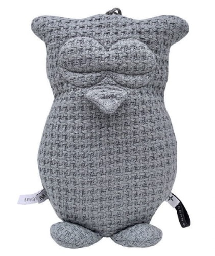 Bamboom  -  Miękka Zabawka z Pozytywką Popielata Sowa 30 cm