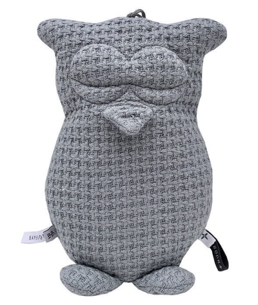 Bamboom  -  Miękka Zabawka z Pozytywką Popielata Sowa 30 cm
