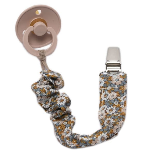 pom pom - Pom Pom  -  Zawieszka do Smoczka Pacifier Holder Boho Flo Sage