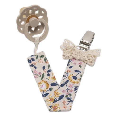 pom pom - Pom Pom  -  Zawieszka do Smoczka Pacifier Holder Boho Flopi Powder