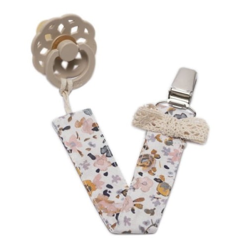 pom pom - Pom Pom  -  Zawieszka do Smoczka Pacifier Holder Boho Flopi Sand