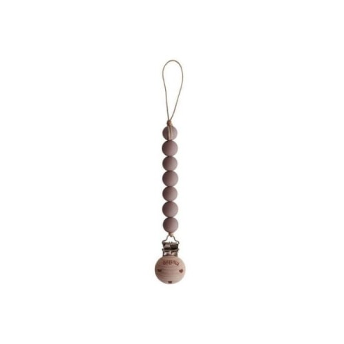 mushie - Mushie  -  Koralikowa Zawieszka do Smoczka Halo Cloudy Mauve