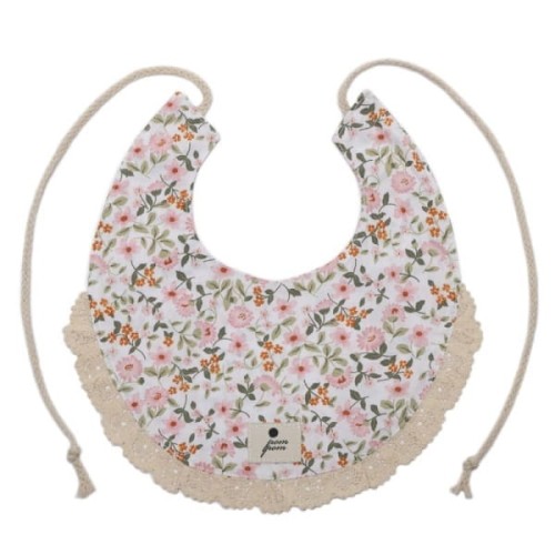 pom pom - Pom Pom  -  Boho Śliniaczek Ozdobny Flopi Mauve