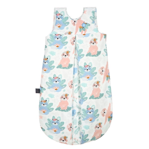 La Millou  -  śpiworek do spania Sleeping bag m  -  Yoga Candy Sloths &amp; Yoga Candy Leaves
