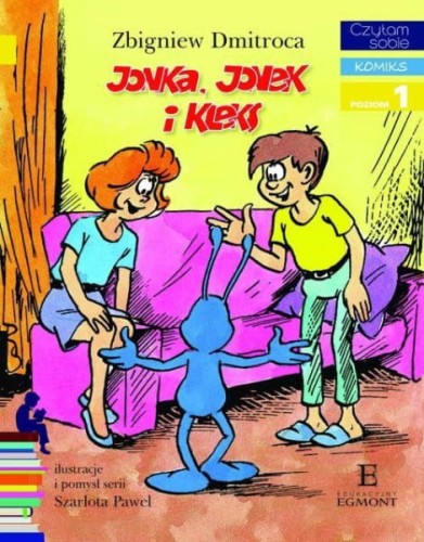 Wydawnictwo Egmont      -     Komiks  Czytam Sobie. Poziom 1. Jonka, Jonek i Kleks