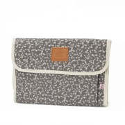 MY BAG'S - My Bag's Przewijak Podróżny my Liberty Flowers Dark Grey