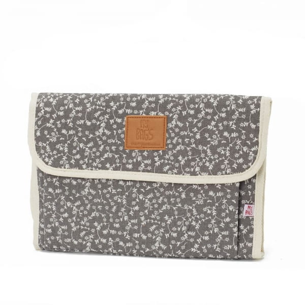 MY BAG'S - My Bag's Przewijak Podróżny my Liberty Flowers Dark Grey