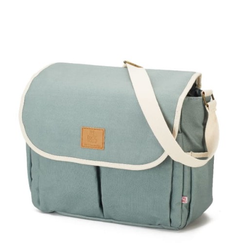MY BAG'S - My Bag's Torba do Wózka Flap Bag Happy Family Aquamarine