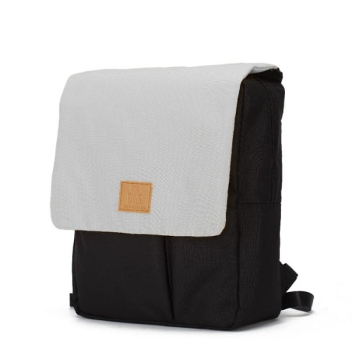 MY BAG'S - My Bag's Plecak Reflap Eco Black/grey