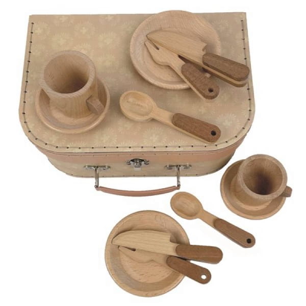 Egmont Toys® - Zestaw Śniadaniowy Drewniany w Walizce | Egmont Toys®