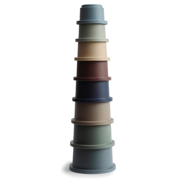 mushie - Mushie  -  Wieża piramida  z Kubeczków Stacking Tower Forest