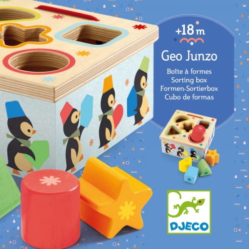 Djeco     -     Drewniany Sorter Igloo Dj06409