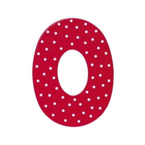 Litera o  -  Dekoracja na Ścianę