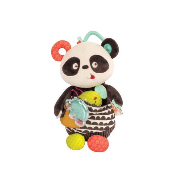 B.toys  -  Pluszowa Panda z Niespodziankami Sensorycznymi  -  Party Panda