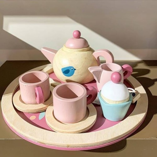 Tender Leaf Toys - Drewniany Serwis do Herbaty, Mini Chef