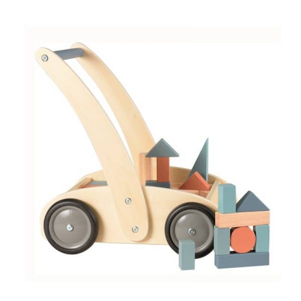 Egmont Toys® - Drewniany Pchacz z Klockami | Egmont Toys®