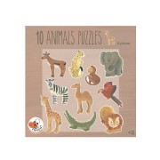 Egmont Toys® - Puzzle 10 Afrykańskich Zwierząt | Egmont Toys®